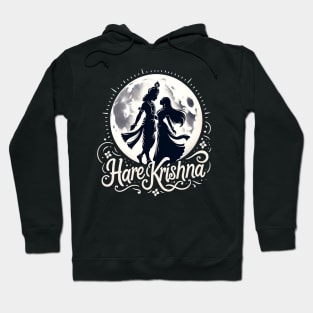 Hare Krishna Over The Moon Hoodie